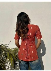 Stylish Printed Ethnic Short Kurti