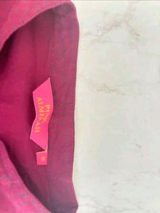 Maroon Color High Low Office Kurthi