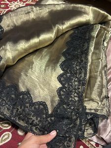 Super Gorgeous Metalic Saree❤️