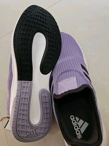 Adidas Purple Slip-On Sneakers