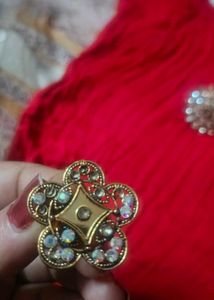Sparkling Statement Rings Set