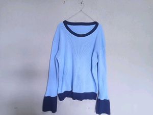Light Blue Knit Sweater