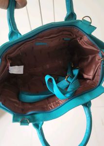 Stylish Blue Handbag