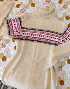 Vintage Knit Turtleneck Sweater
