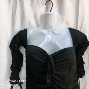 Chic Off-Shoulder Ruched Mini Dress