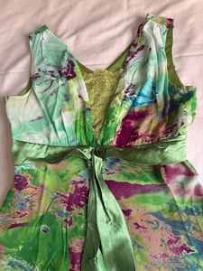 Vintage Floral Print Sundress