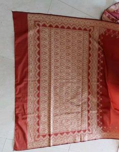 🎁Buy 1, Get 2 FREE🎁Beautiful Brown Saree