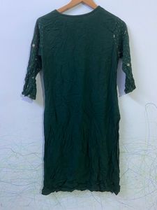 Green Designer Kurta