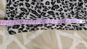 Leopard Print Cropped Pants