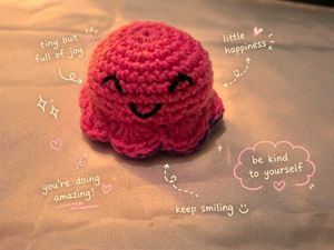 Crocheted Octopus Plush Toy