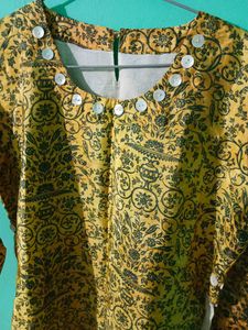 Yellow Kurta Traditional