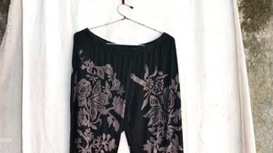 Boho Floral Print Palazzos