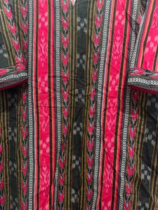 Vibrant Striped  Kurta