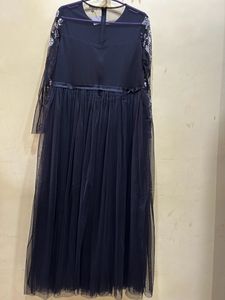 *PRICE DROP*AND Black Floral Straight Gown Size XL