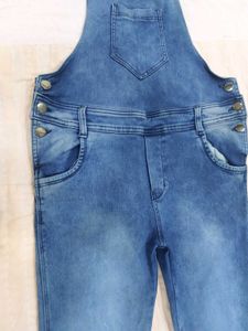 Classic Blue Denim Overalls