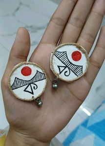 Handmade Circular Earrings