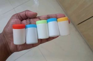 Colorful Topped Small Storage Tubes