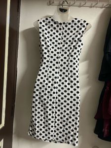 Polka Dot Wrap Dress