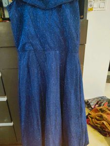 Sparkling Blue Party Dress