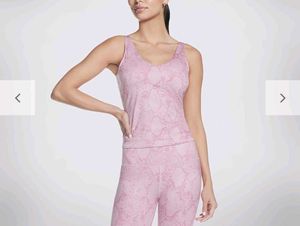 Skechers GOSCULPT Python Tank Top (With Sports Bra