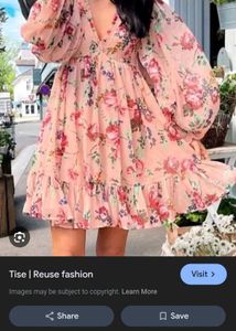 Chiffon Mini Dress