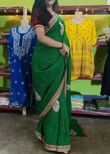 New Chiffon Saree