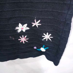 Black Floral Dress