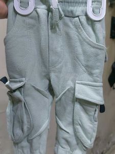 Mint Green Cargo Pants