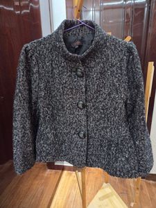 Textured Button-Up Jacket