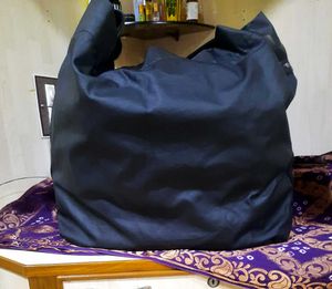Spacious Black Tote Bag