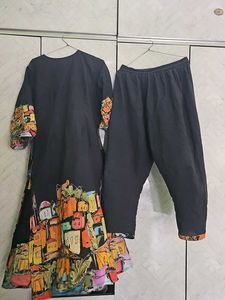 Printed Kurta Set