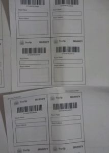 20 New Shipping lebal