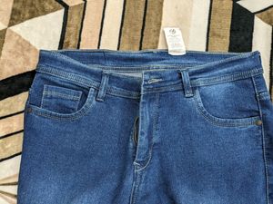 Mens Dark Blue Jeans