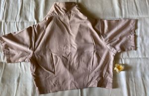 SSS BEIGE CROP SHIRT