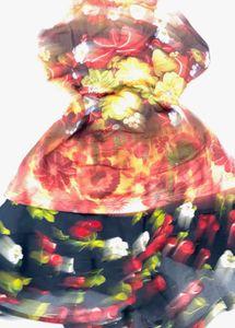 Vibrant Floral Print Sleeveless Top
