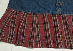 Mini jeans skirt
