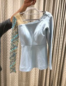 Sparkly Sequin Sleeve Top only one