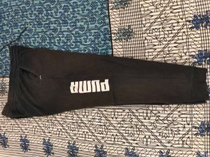 Puma Black Joggers - Men's Athleisure Pants