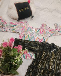 Cute Girls' Tops Set