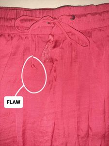 ❤ Authentic ZARA Red Drawstring Trousers