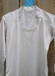 Plain White Kurta