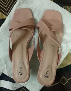 Nude Pink 3-Inch Heels 🩷 – Size 40 (Fits UK 7-8)