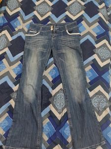 Women’s Blue Bootcut Denim Jeans