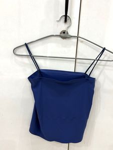 Solid Navy Blue Camisole Top