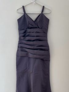 Pale Periwinkle Prom Gown