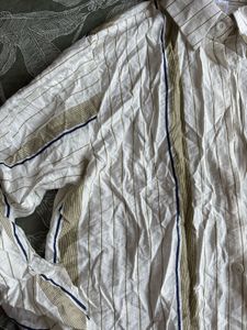 Classic Striped Long-Sleeve Shirt