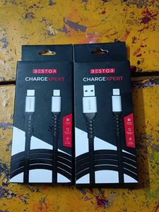 BESTOR ChargeXpert USB-C Cable for iphone 2 nos
