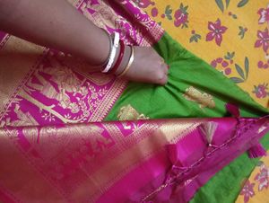 Original baluchari Benarasi Saree