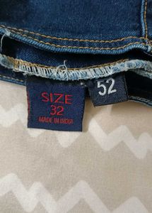 Vintage Blue Wide-Leg Denim Jeans