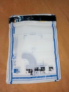 pack of 75 Transparent Flip-kart Polybag with QR C